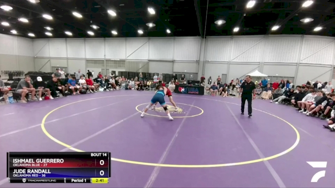 160 Lbs Placement Matches 8 Team Ishmael Guerrero Oklahoma Blue Vs