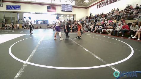 120 lbs Rr Rnd 2 - Tyler Howell, Mannford Pirate Youth Wrestling vs Jaxon Sheehan, Cushing Tigers