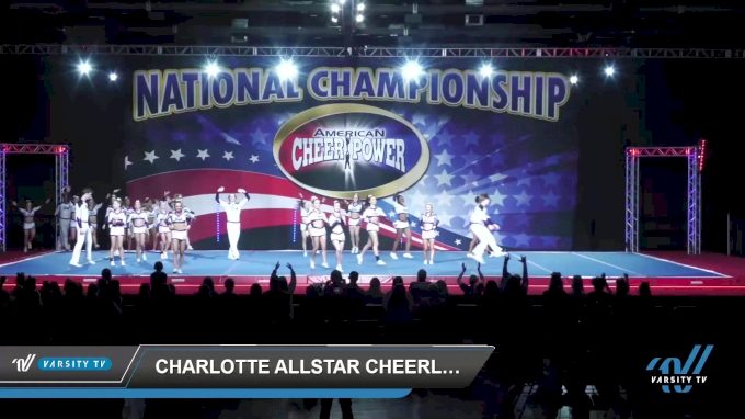 Charlotte Allstar Cheerleading Teal 2022 L6 Senior Coed Open Small