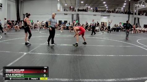 126 lbs Round 2 (8 Team) - Drake McClure, Sakura Worldwide vs Kyle Scartelli, Mat Assassins White