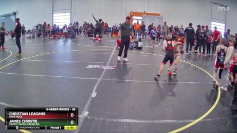 55 lbs Semifinal - James Christie, Chapin Youth Wrestling vs Christian Leagans, Hard Rock