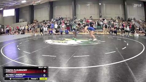 131 lbs Cons. Round 2 - Alyssa Landrum, Marymount University vs Tonya Flournory, Pembroke RTC