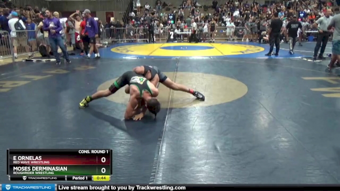 128 Lbs Cons Round 1 Moses Derminasian Roughrider Wrestling Vs E