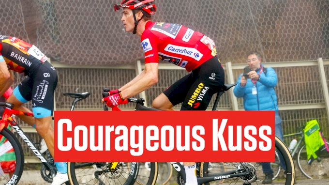 Sepp Kuss Fights Primoz Roglic Wins In Vuelta a España 2023 Angliru Stage