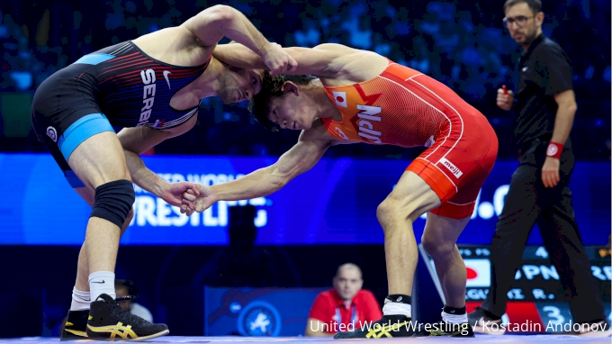 57 Kg Finals 1 2 Rei Higuchi Japan Vs Stevan Andria Micic Serbia