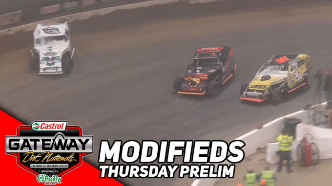 Highlights Modifieds Thursday Prelim At Gateway Dirt Nationals