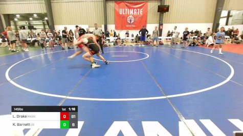 145 lbs Rr Rnd 7 - Lucas Drake, Mat Assassins K8 A vs Kale Barnett, D9