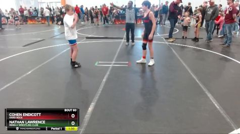 105 lbs Round 3 - Cohen Endicott, Hard Rock vs Nathan Lawrence, Rebels Wrestling Club