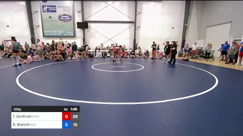 53 kg Quarterfinal - Talea Guntrum, MGW Death By Chocolate vs Angie Bianchi, Badger Girls Elite