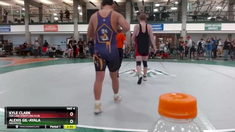 181-190 lbs Round 5 - Kyle Clark, Fox Lake Wrestling Club vs Alexis Gil-Ayala, Individual