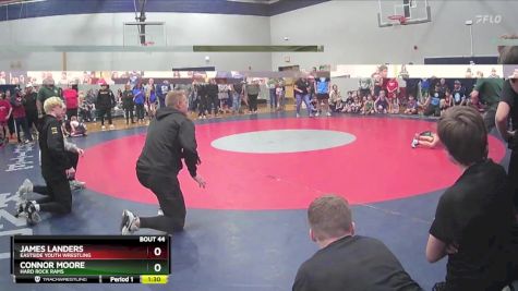 95 lbs Cons. Round 1 - James Landers, Eastside Youth Wrestling vs Connor Moore, Hard Rock Rams