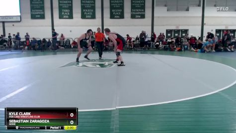 181-190 lbs Round 3 - Kyle Clark, Fox Lake Wrestling Club vs Sebastian Zaragoza, None