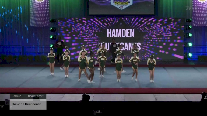 Hamden Hurricanes Peewee Show Cheer Pop Warner National