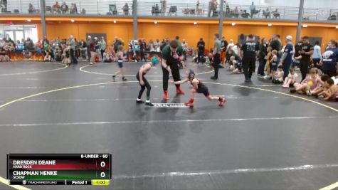 60 lbs Quarterfinal - Dresden Deane, Hard Rock vs Chapman Henke, SCSOW