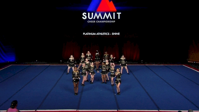 Platinum Athletics Shine 2023 L1 Junior Small Semis 2023 The Summit