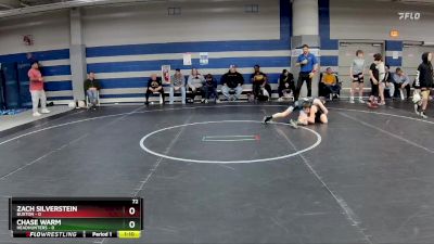 72 lbs Finals (2 Team) - Zach Silverstein, Buxton vs Chase Warm, Headhunters