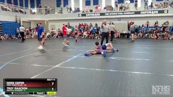 92 lbs Round 4 (6 Team) - Derik Kiefer, West Forsyth WC vs Troy Isaacson, Grapple Academy