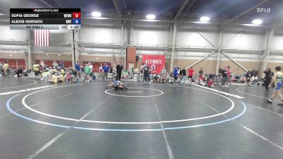 69 kg Rr Rnd 3 - Sofia George, Maine Trappers Blue - GHSE vs Alexis Horvath, Grit Mat Club - GHSE