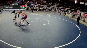 D 3 120 lbs Cons. Semi - MICHAEL PERRON, St. Edmund vs Austin Burton, St. Louis Catholic