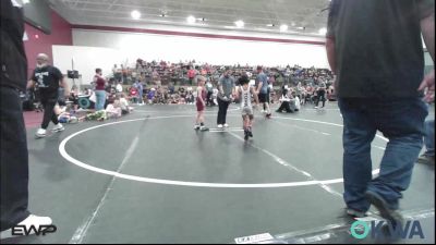 46 lbs Consi Of 4 - Dreyez Bell, Team Of Hard Knox vs Navy Simunek, Blackwell Wrestling Club