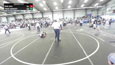 86 lbs Rr Rnd 1 - Burl Dull, USA Gold vs Kreed Germany, Lubbock Wrestling Club
