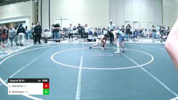 113 lbs Consi Of 32 #1 - Lucca Dameron, Atc vs Kayden Ponciano, Paw