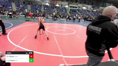 100 lbs Consi Of 4 - Samuel Moon, Fountain Fort Carson vs Jedi Carey, Grizzly WC
