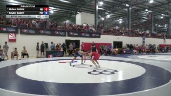 61 kg Champ. Rd Of 16 - Tegan Sherk, Pinnacle Wrestling Club vs Deven Casey, Pennsylvania RTC