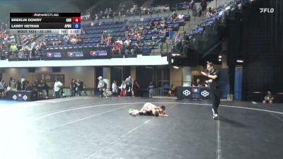 53 lbs 7th Place Match - Breklin Dowdy, Greater Heights Wrestling vs Larry Hetran, Angry Peach Wrestling Center