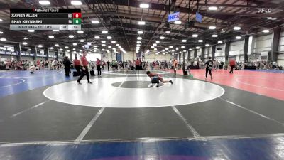 127 lbs Consi Of 32 #1 - Xavier Allen, NC vs Shay Krysinski, PA