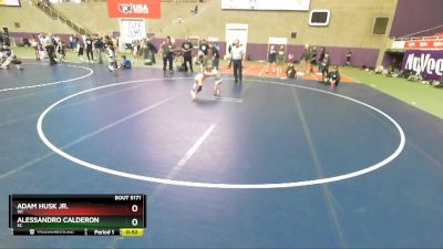 56 lbs Semifinal - Alessandro Calderon, SC vs Adam Husk Jr., WI