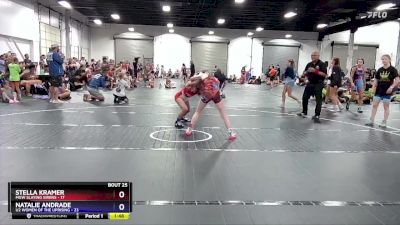 95 lbs Round 7 (8 Team) - Stella Kramer, MGW Slaying Sirens vs Natalie Andrade, U2 Women Of The Uprising