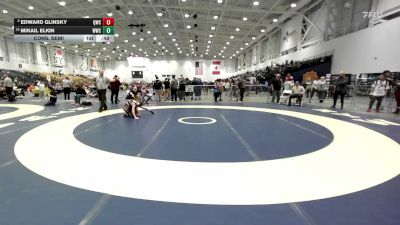 80 lbs Cons. Semi - Mikail Elkin, Willpower Wrestling Club vs Edward Glinsky, Quaker Wrestling Club