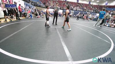 105 lbs Rr Rnd 3 - Leboy Bearbow, Darko Valley Wolf Pack vs Santana Hernandez, Lone Grove Takedown Club