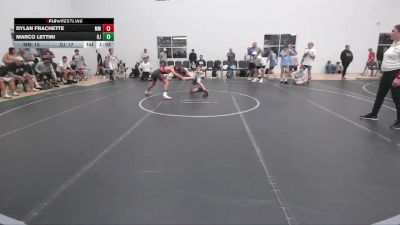 105 lbs Round 1 - Dylan Frachette, Micky`s Maniacs vs Marco Lettini, Dirty Jersey