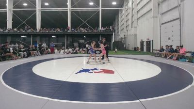 100 lbs Taylor Malan, Ohio Blue vs Stella Isensee, Colorado