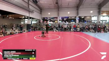 65 lbs Quarterfinal - Alijah Jones, South East Texas Gladiators Wrestling Club vs Ryan McGiveran, 3F Wrestling