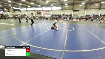 123 lbs Quarterfinal - Jackson Dupps, Thorobred WC vs Trayton Palmer, Relentless