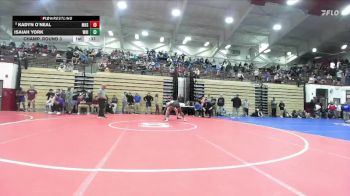 175 lbs Champ. Round 3 - Kadyn O`Neal, Mishawaka High School vs Isaiah York, Whiteland