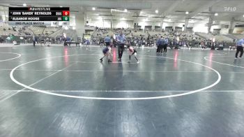 65 lbs 3rd Place Match - John `Baker` Reynolds, GroundZero vs Eleanor Hoose, Blackman Wrestling Club