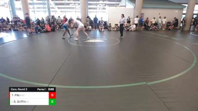 138 lbs Cons. Round 3 - Sean Griffin, Central Catholic vs Trevor Pile, Bay Area Dragons