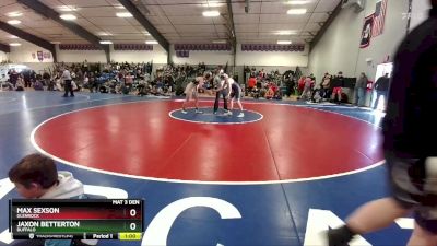 165 lbs Cons. Round 4 - Max Sexson, Glenrock vs Jaxon Betterton, Buffalo