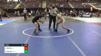 116 lbs Semifinal - Curtis Bartley, Ioc vs Garrison Sartain, Poway Elite