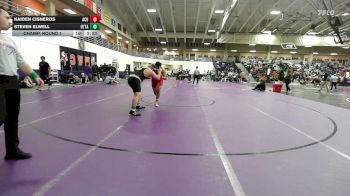 285 lbs Champ. Round 1 - Kaiden Cisneros, Arizona Christian University vs Steven Elwell, Ottawa University