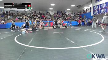 58 lbs Rr Rnd 2 - Jack Crain Jr, Team Tulsa Wrestling Club vs Richard Widman, Husky Wrestling Club