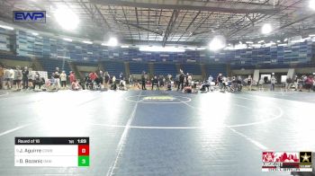 132 lbs Round Of 16 - Julio Aguirre, Cowboy Wrestling Club vs Dominic Bozanic, Daniel Cormier Wrestling Club