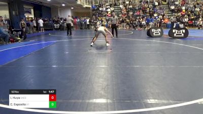 107 lbs R-32 - Isaac Huya, Saegertown vs Charlie Esposito, St. Joseph Regional-NJ