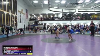 160 lbs Champ. Round 1 - Antonia Phillips, Aurora vs Clarissa Agostini, Grand Valley State