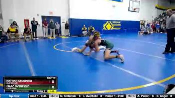 138 lbs Round 1 - Nathan Stobinski, Clay Oregon vs Isaac Overfield, Evergreen