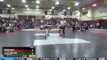 126 lbs Round 2 - Tyler Wieland, Independence vs Jessie Small, Waterloo East